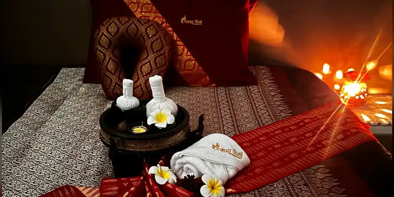 A professional Thai massage at your space